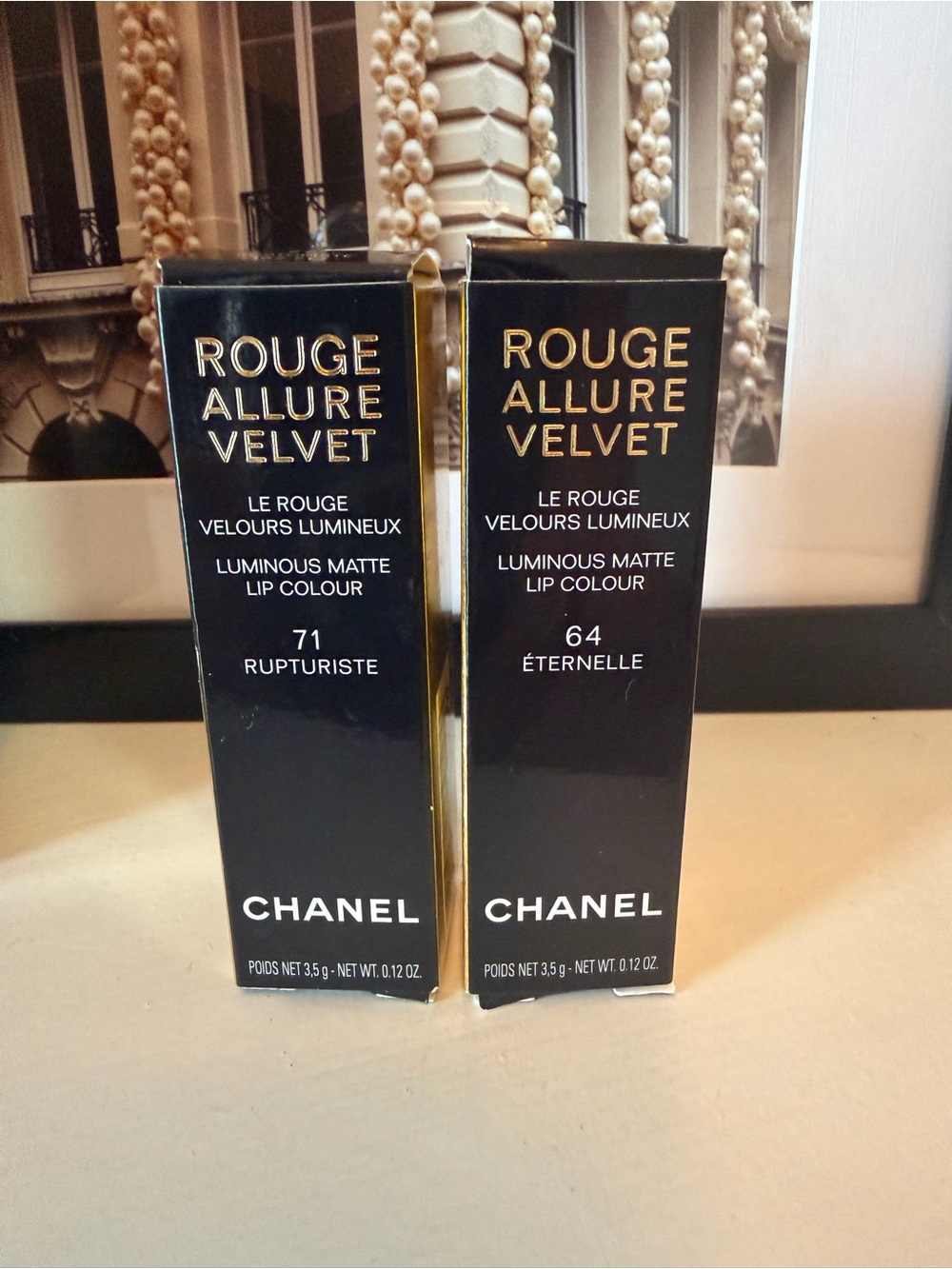 New CHANEL Rouge Coco Lipstick Duo  with Rouge Coco Case - Picture 4 of 7